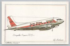 Transportation~Aircraft~Roy Andersen~Douglas Super DC-3~Capital Airlines~Vtg PC picture