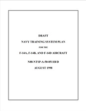 245 Page 1998 F-14A F-14B  F-14D TOMCAT Navy Training System Plan History on CD picture