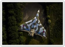 aerial view vehicle aircraft military aircraft wreck Hawker Siddeley Vulcan 1987 picture