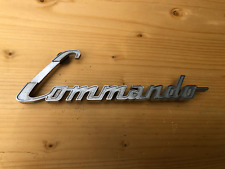 Vintage Jeep Commando Emblem Metal All Pins Authentic Jeepster 60's 70's picture