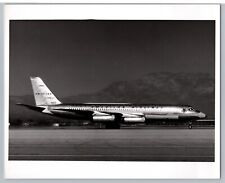 American Airlines 990 Astrojet Issued Aviation Airplane 1960s B&W Photo #3 C1 picture