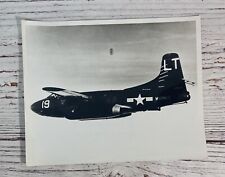 US Navy Douglas F-3D Skyknight Aircraft Night Fighter Defense Dept Photograph picture