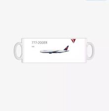 Delta Air Lines Boeing 777-200ER Airplane Coffee Mug Cup picture