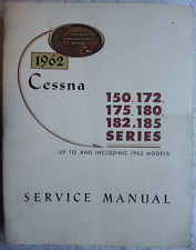 1962 CESSNA - 150, 172, 175, 180, 182, and 185 Series Service Manual picture