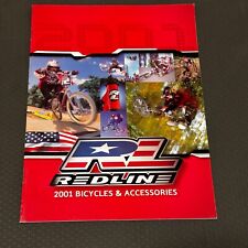 Vintage 2001 Redline Bicycles Catalog Freestyle BMX Bike Collectable Accessories picture