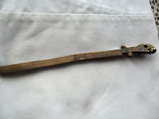 MID EAST Vintage SIGN ANGLO-AMERICAN DIRECT TEA CO.Souvenir BRASS LETTER OPENER picture