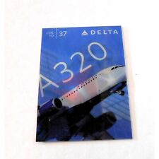 Delta Air Lines Airbus A320 Aircraft 2015 Pilot Collector Trading Card #37 picture