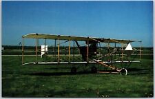 Airplane Curtiss 1911 Model D Type IV Pusher U.S. Military Aircraft Postcard picture