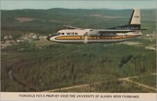 Wien Alaska Airlines Fairchild F-27-A Propjet University Alaska Near Fairbanks picture