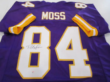 Randy Moss of the Minnesota Vikings signed autographed football jersey PAAS COA picture