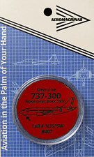 Former Southwest Boeing 737 Aircraft Skin Challenge Coin picture