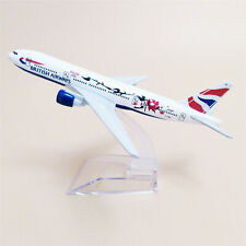 16cm Airplane Model Plane British Airways Boeing B777 Airlines Metal Aircraft picture