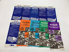 HUGE LOT OF AMTRAK TRAIN TIMETABLES 1970'S TO 1980'S - TOTAL OF 275 picture