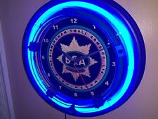 BSA Motorcycle Garage Man Cave Neon Wall Clock Advertising Sign picture