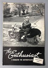 Harley Davidson The Enthusiast Magazine January 1942 picture