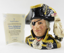 1993 Vice-Admiral Lord Nelson Royal Doulton Large Character Jug D6932 w/ CoA picture