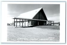 c1950s Christian Church Dirt Road Morton Illinois IL RPPC Photo Vintage Postcard picture