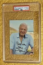 Sir David Attenborough PSA/DNA Autograph Signed Photo Biologist Historian picture
