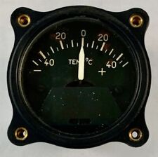 WWII Aircraft Temperature Gauge, New Old Stock INS-0102 picture