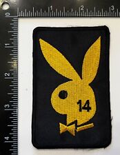 USAF 14th Fighter Squadron Samurai Gold Playboy Patch picture