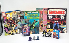Mixed LOT of 14: Collectible Mixed Comic Book/ RPG/DC/MARVEL/Figures Bundle picture