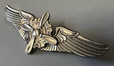 USAAF FLIGHT ENGINEER WINGS FULL SIZE 3 INCH picture