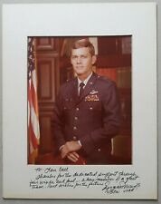 Vintage Autographed Brigadier General Powers US Air Force Charleston SC picture