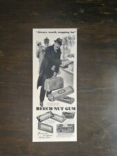 Vintage 1937 Beech-Nut-Gum Original Ad - 622 picture