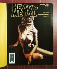 Heavy Metal Magazine - October 1982 - Original Mailing Cover picture