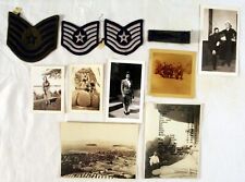 Vintage USAF Missile Maintenance Patch Lot W/ Photographs Nice LOOK picture