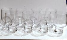 8x ALESSI for DELTA AIRLINES Cordial Short Stem Glasses Wine 8oz Glass Set of 8 picture