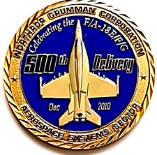 2010 F/A-18 Super Hornet Northrop Grumman Challenge Coin Celebration picture