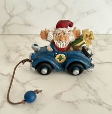 David Frykman Portfolio Christmas Collection Santa In Red Car Pull Toy picture