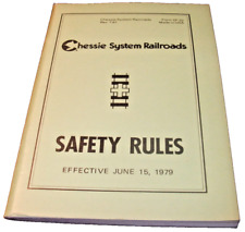 JUNE 1979 CHESSIE SYSTEM SF-32 SAFETY RULES picture