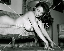 1950s Photo Fine Art Busty Brunette Model Artistic Bonnie Logan BL38 picture