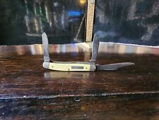 Vtg Sears Craftsman 95044 Stockman 3 Blade Folding Pocket Knife USA Shrade Made picture