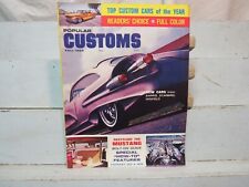 POPULAR CUSTOMS Fall 1965, NEW FROM BARRIS,WINFIELD,STARBIRD+TOP CUSTOMS of YEAR picture