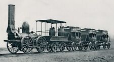 Sun & Shade 1890's, De Witt Clinton, First RR Train, Photogravure by A.P. Yates picture
