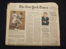 1998 OCTOBER 8 NEW YORK TIMES NEWSPAPER -CLINTON URGES CONSCIENCE VOTE - NP 7094 picture