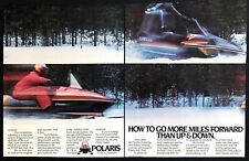 1983 Polaris Indy Trail Snowmobile photo Smooth Handling 2-page vintage print ad picture