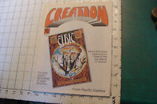 Vintage High Grade CREATION comix PACIFIC , 1983, 32PGS picture