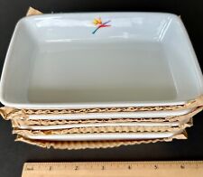 FS Aloha Airlines lot 4 Serving Plates 6x4 casserole collector china dish flower picture