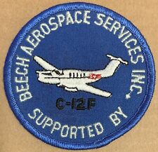 Beech Aerospace Services Inc C-12F Patch embroidered Huron Aircraft military  picture
