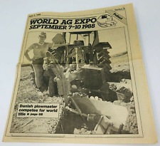 World Ag Expo 1988 Iowa Farmer Today Newspaper Pullout Advertising Paper picture
