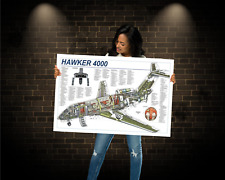 Hawker 4000 Cutaway Poster 24