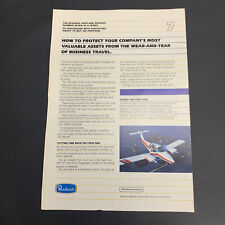 1982 Beechcraft Beech Aircraft Corp Private Airplane Print Ad Executive Raytheon picture
