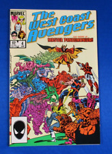 The West Coast Avengers # 4 Marvel Comics 1st App Master Pandemonium NM/M picture