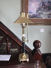 Chapman Bouillotte Brass Shade Candle Arm Style Brass Desk Lamp Table Lamp 22