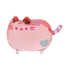 Enesco Facets Pusheen The Cat with Heart Figurine, 1.69 Inch, Pink NEW picture