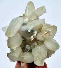 473g Well Terminated Perfect Cubic Fluorite & Calcite On Matrix - Pakistan picture